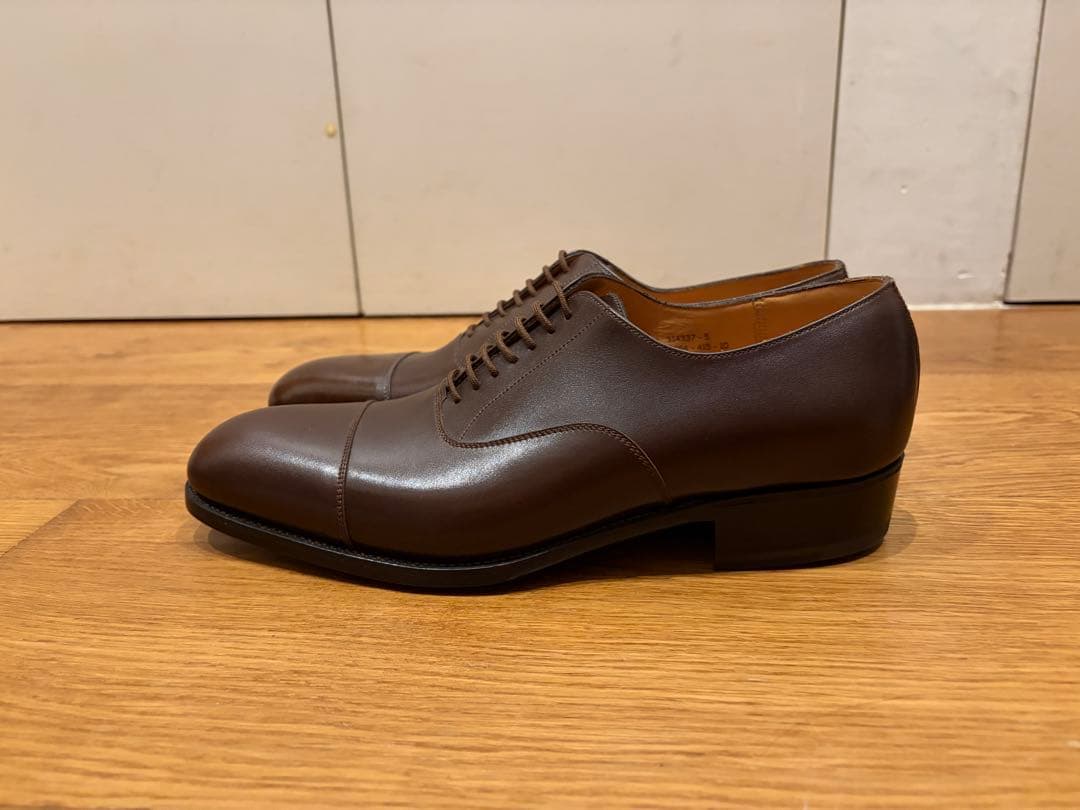 値下不可　J.M.WESTON ウエストン ストレートチップ　レザー　シューズ