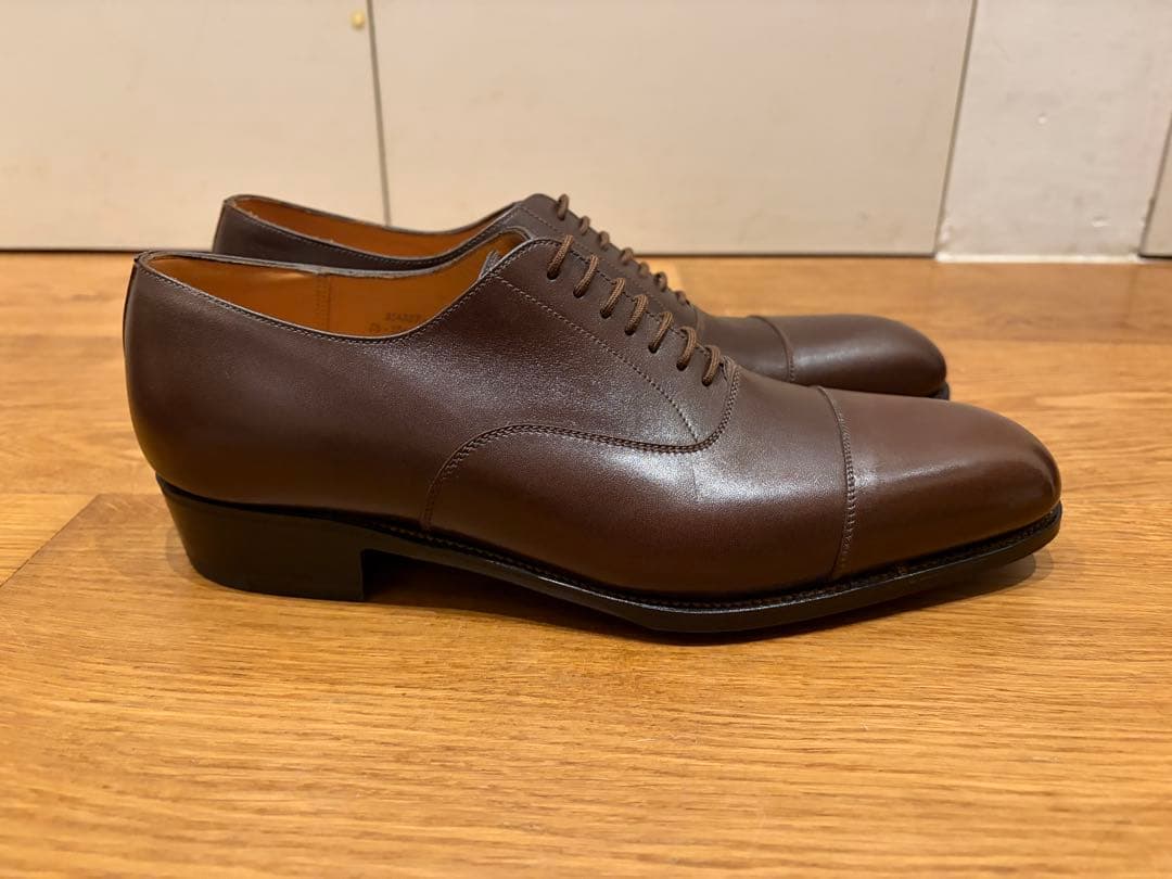 値下不可　J.M.WESTON ウエストン ストレートチップ　レザー　シューズ