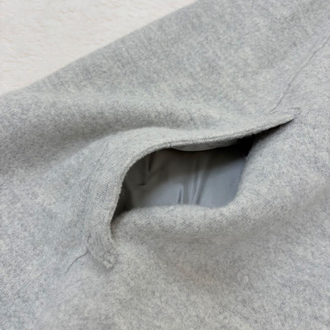 美品✨バーバリーロンドン　ケープコート　ポンチョ　ウール　Aライン　フリー