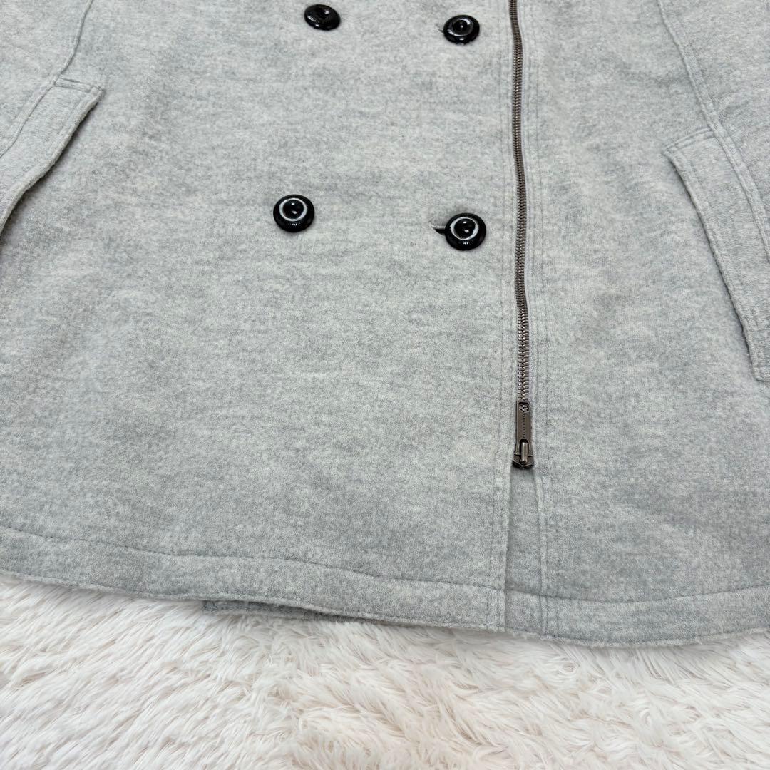 美品✨バーバリーロンドン　ケープコート　ポンチョ　ウール　Aライン　フリー