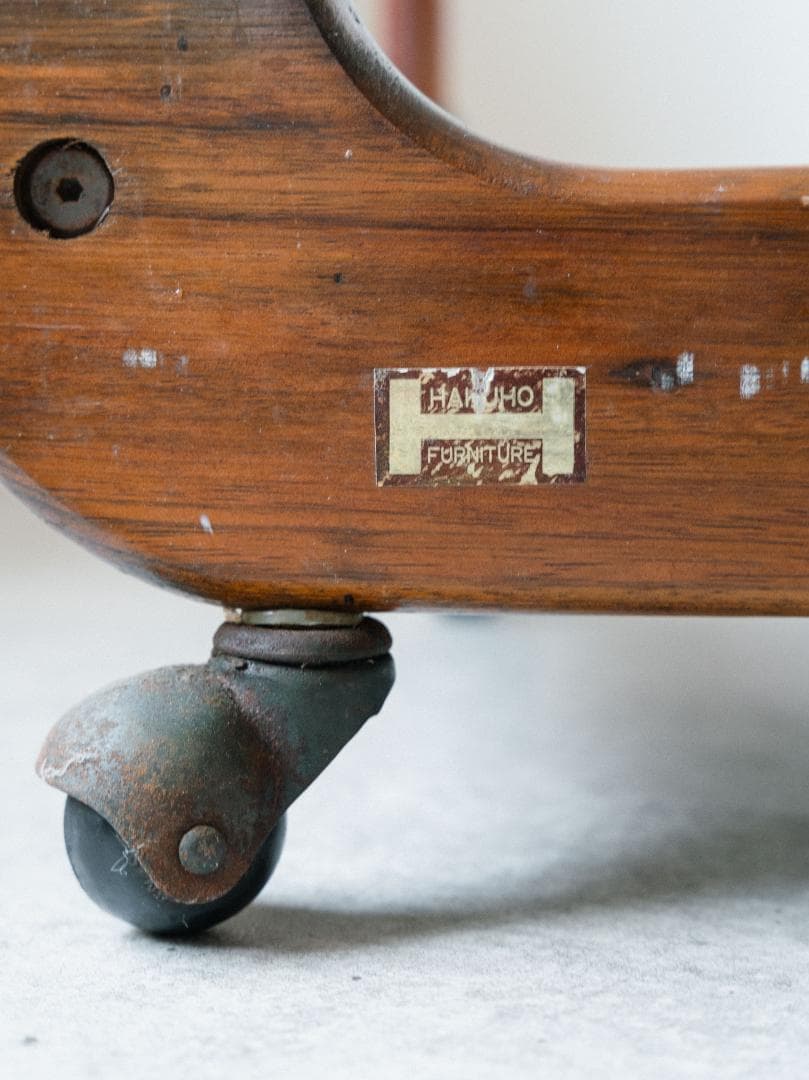 60-70's HAKUHO ヴィンテージ キャスター ワゴン テーブル モダン