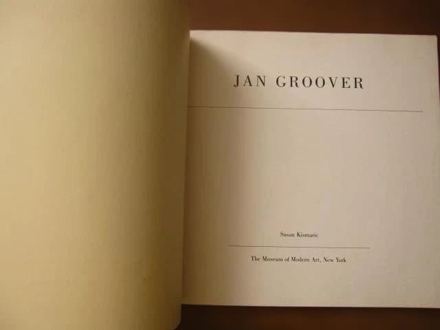 Susan Kismaric JAN GROOVER　ヤン・グルーバー