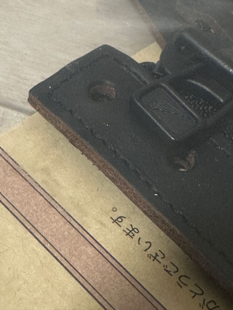 u*2様 純正　レッドウィング　ジッパーユニット　ブラック　茶芯　6インチ　7穴