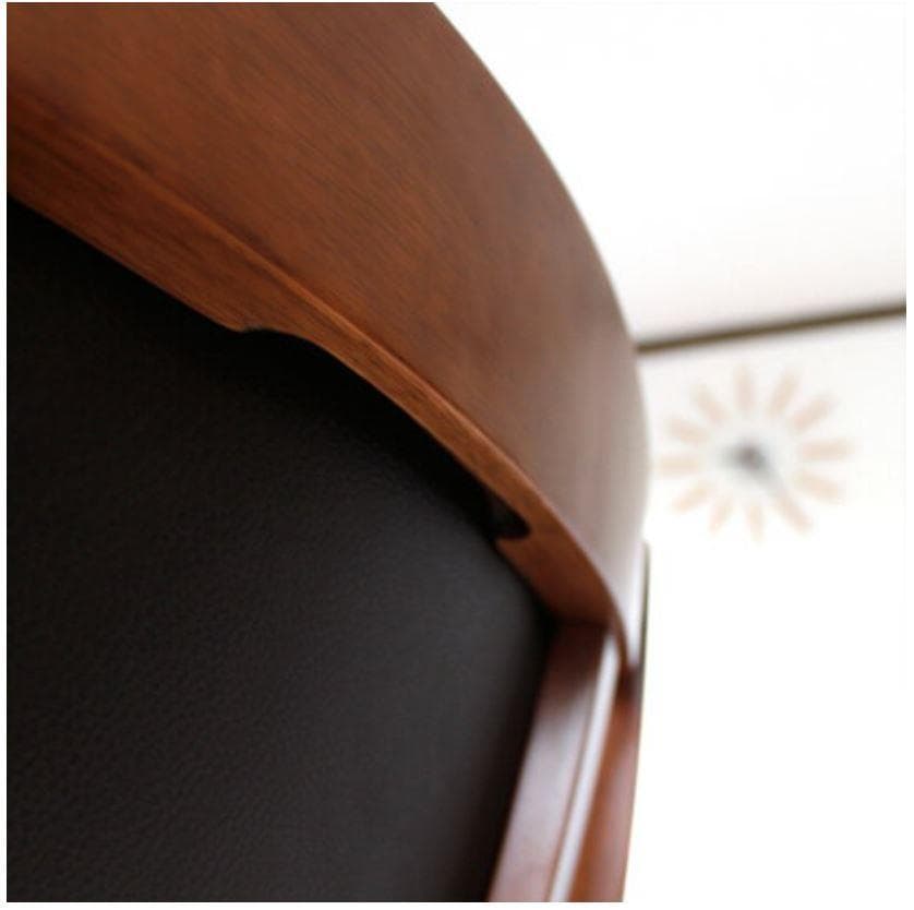 CRS　回転式ダイニングチェア　8脚　ブラウン　アームチェア　肘付