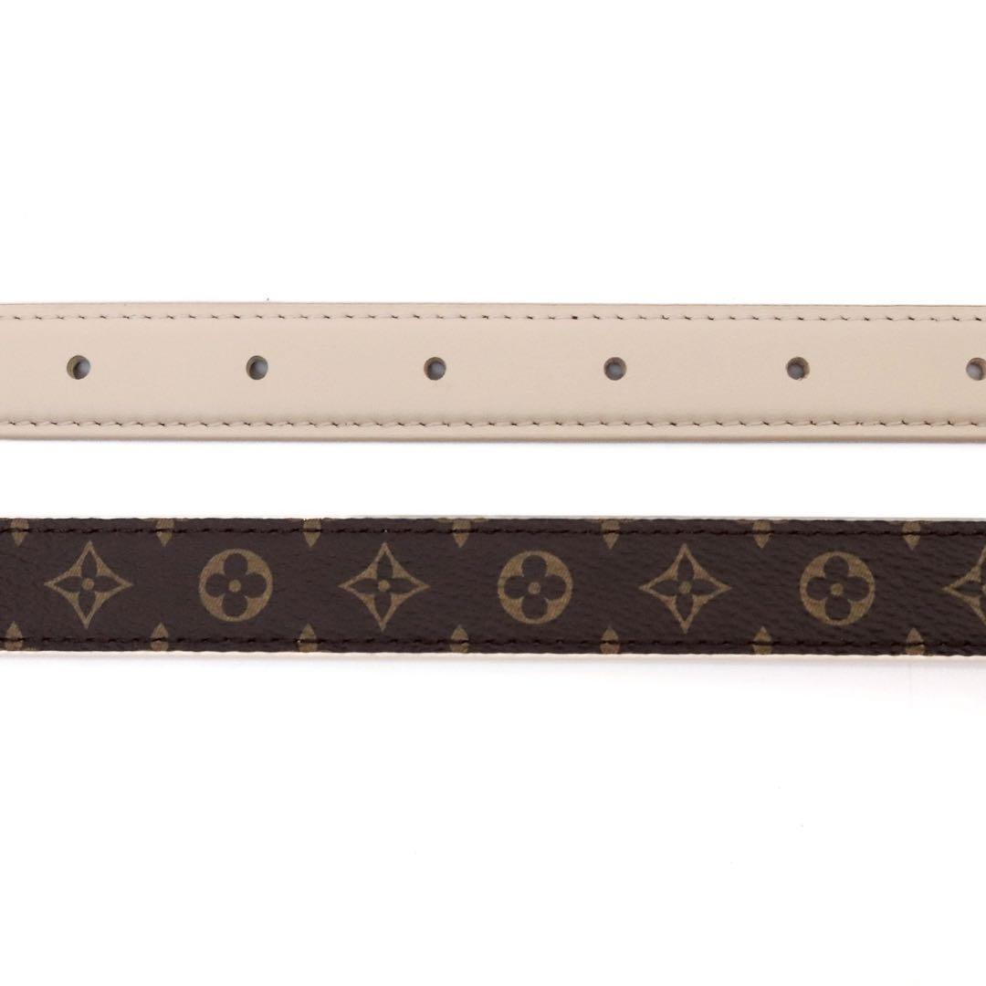 【未使用】ルイヴィトン M8234 ベルト プリティー 20MM リバーシブル