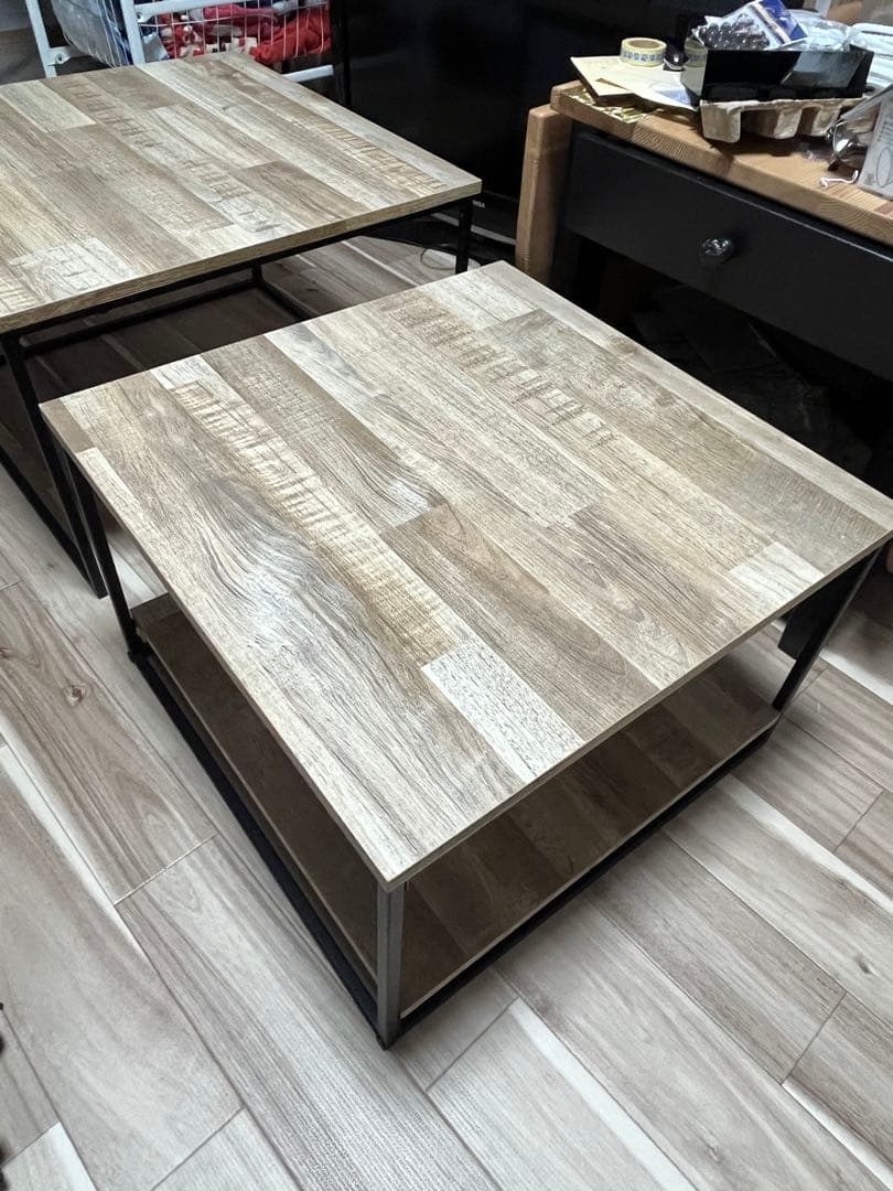 【美品】LOWYA ローテーブル 木目調 幅60㎝※大阪引き取り限定