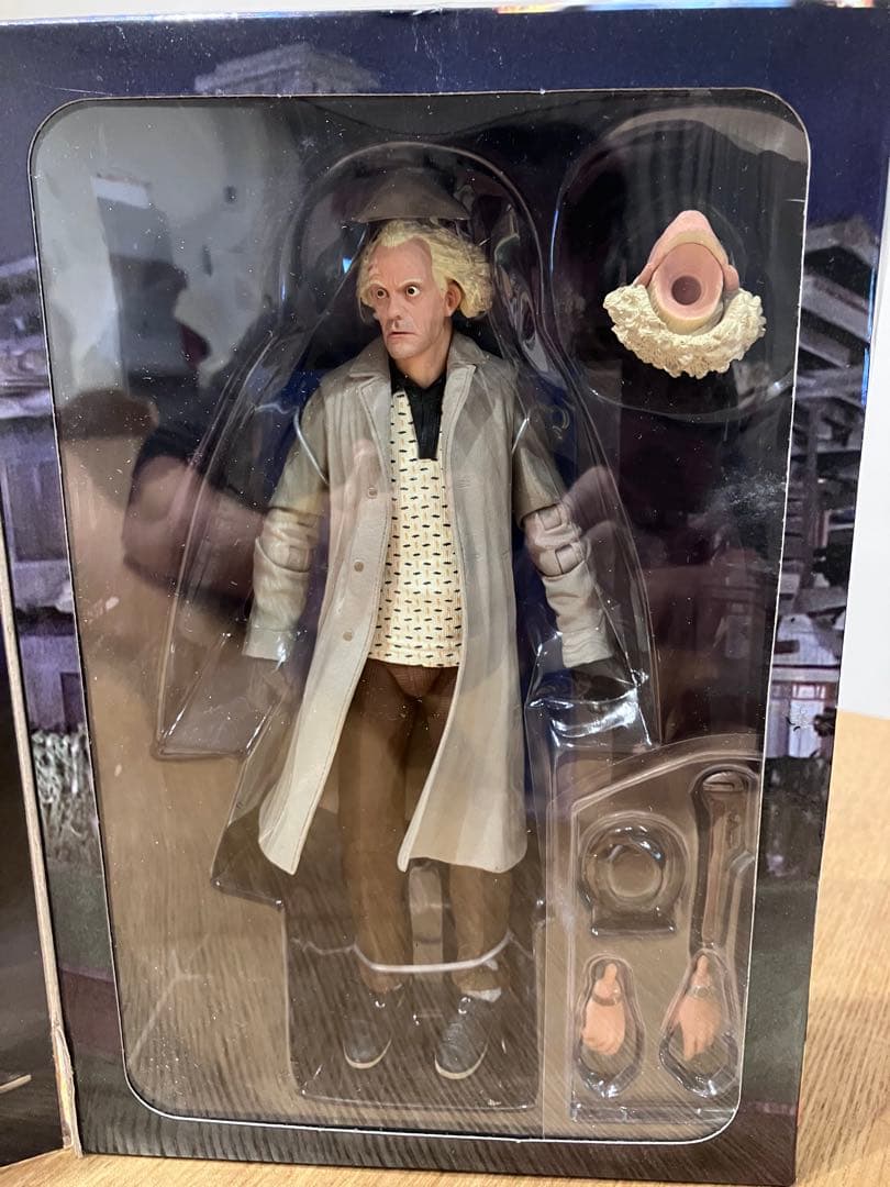 最終価格NECAバックトゥザフューチャー　Marty&Docbrown