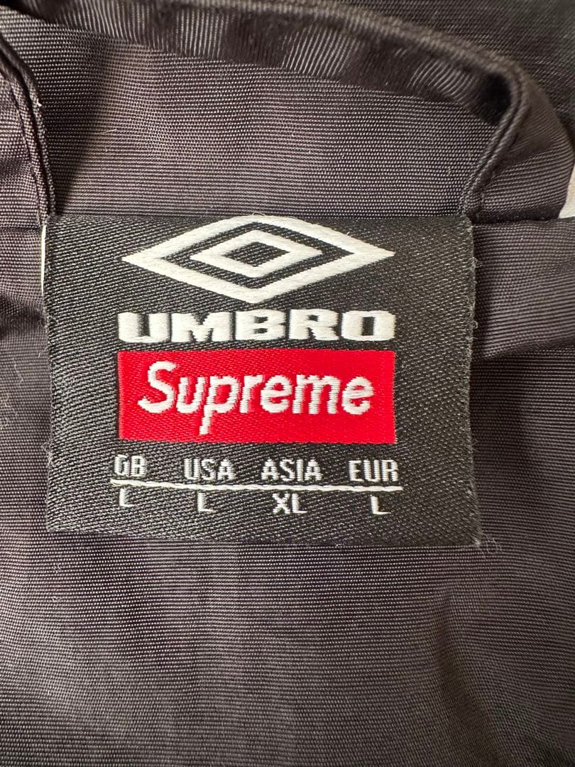 Supreme × Umbro Track Jacket Black 22SS