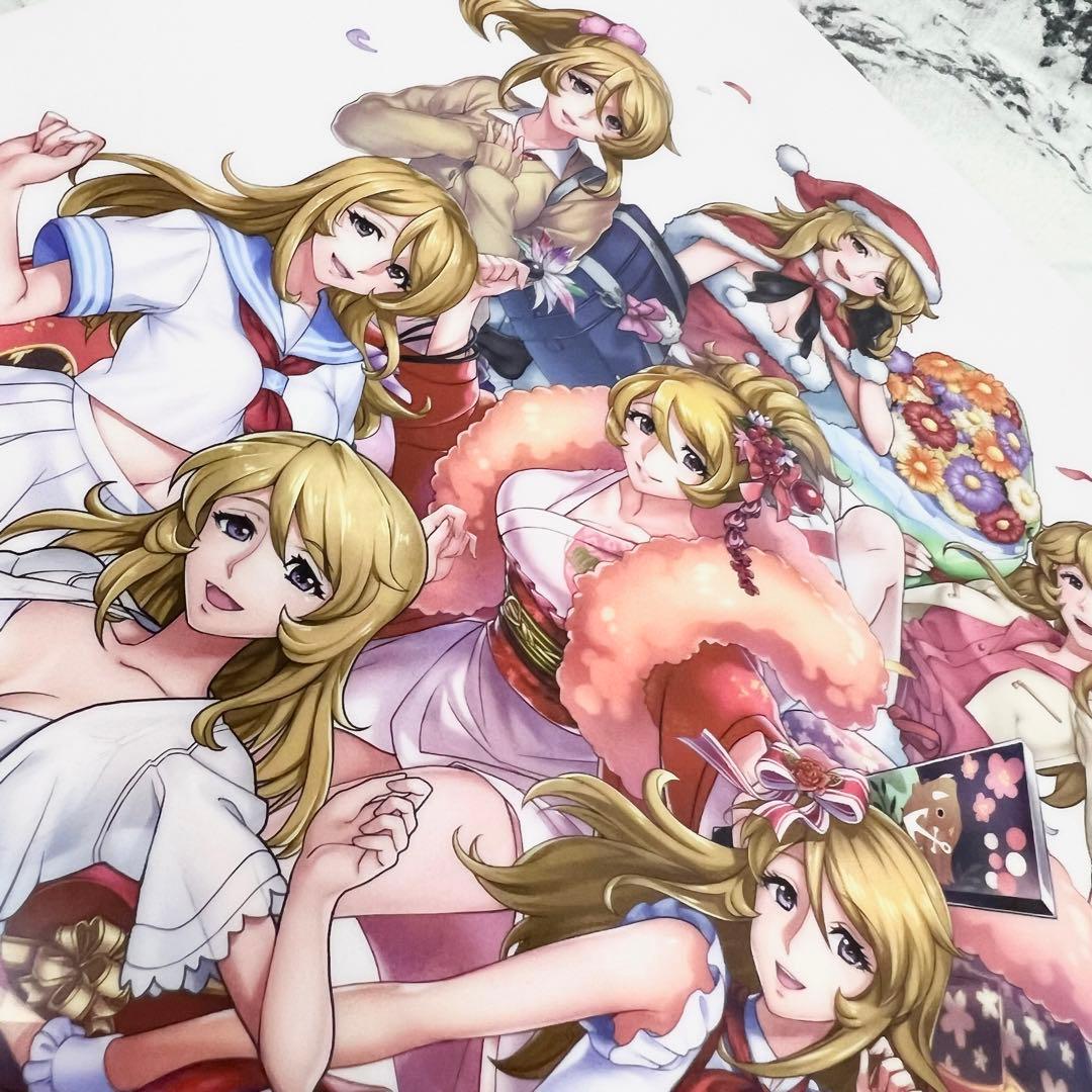 宇宙戦艦ヤマト2202戦士たちの記憶 森雪プライベート姿集合クリアファイル