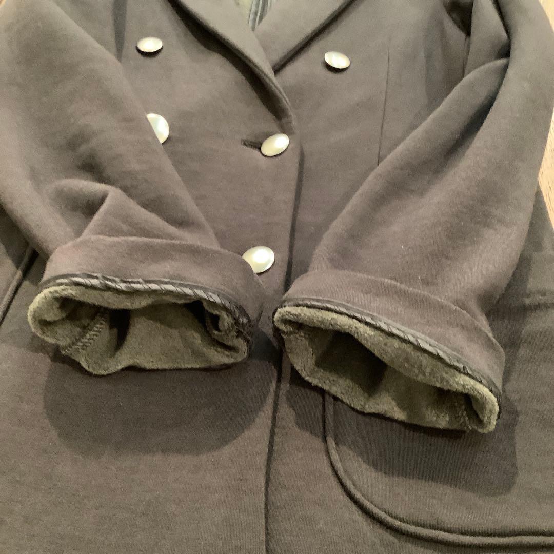 AUXCA.TRUNK ソフトリュクスカシミヤダブルジャケット　DGRAY