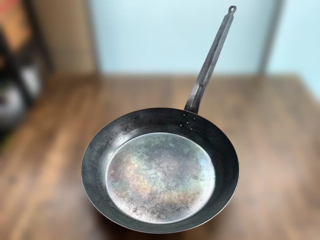 中尾アルミ 鉄製 キングパン 3点セット φ45cm×2・ φ24cm×1 厨房