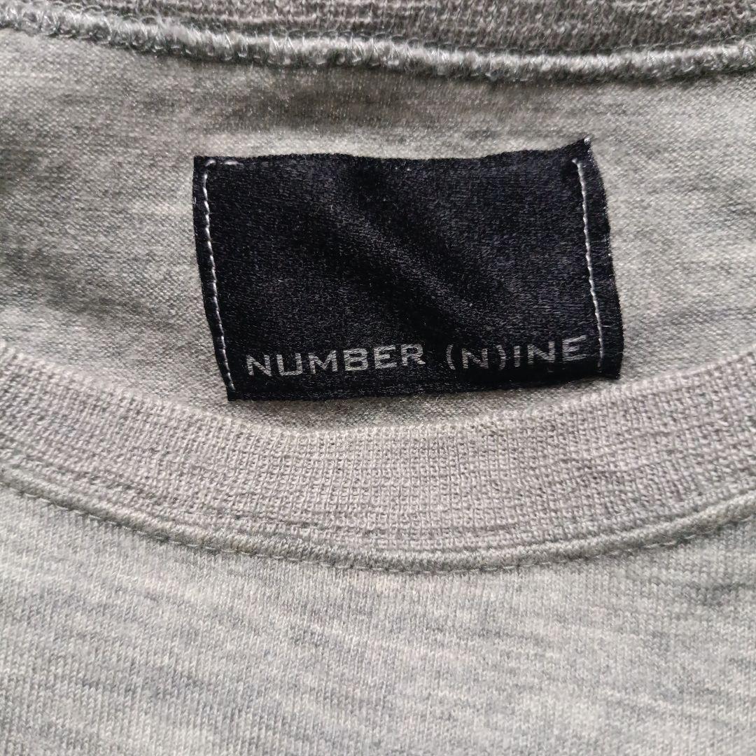 number nine emblem sweat ナンバーナイン　エンブレム
