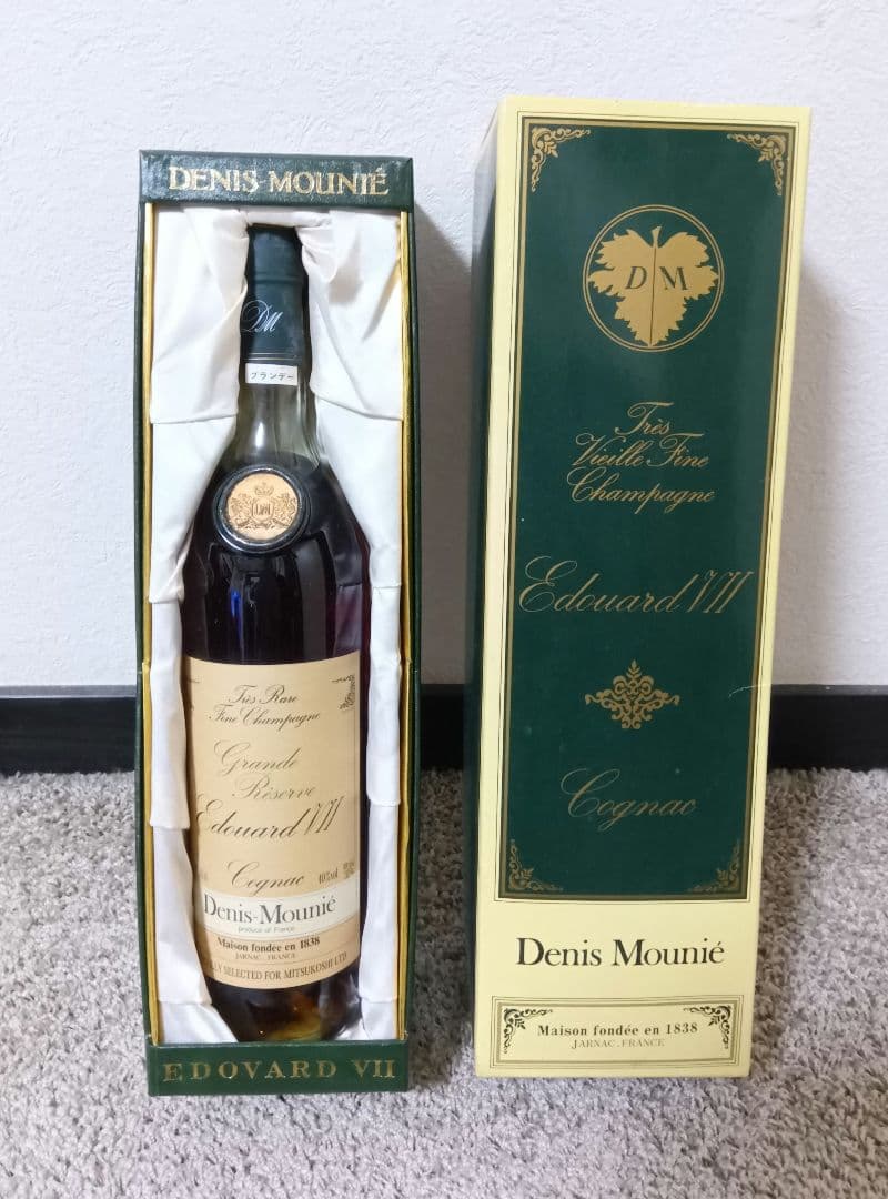 【未開栓】 Brandyブランデー ドゥニム エエドワード7世 (箱入り)