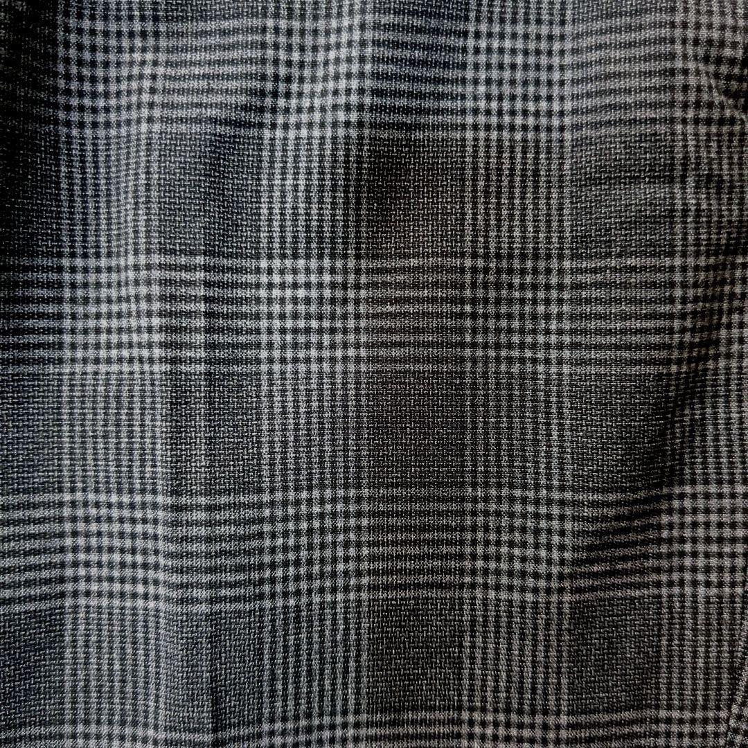 新品タグ付★ショパン　スーツ5点セット　卒服　160　ブラック×グレーチェック