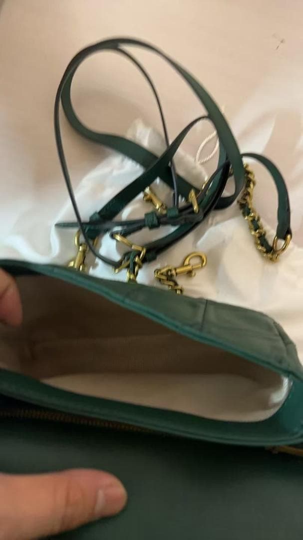 COACH タビー 26 キルティング バッグ ブラッ