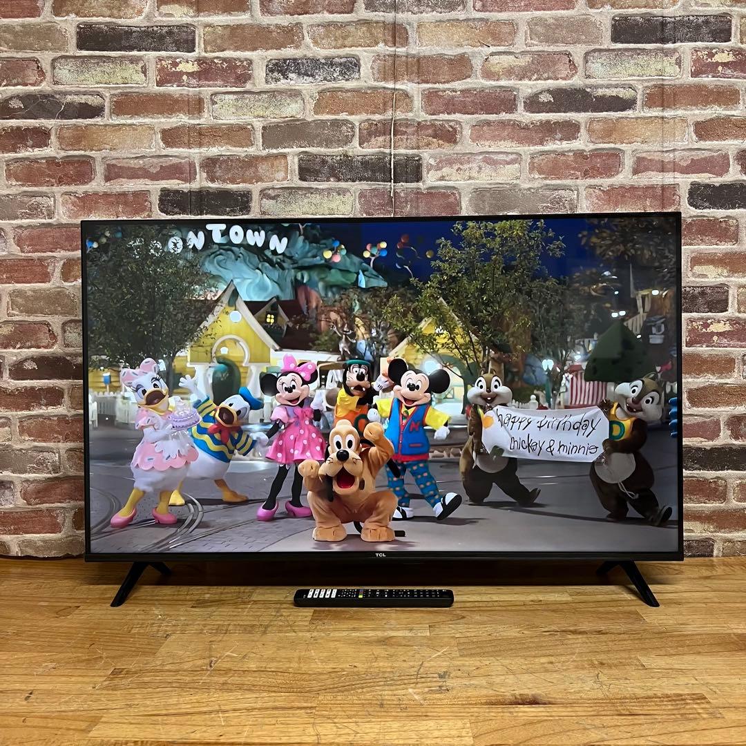 TCL 43V型 4K液晶テレビ Google TV 43P635 2022年製