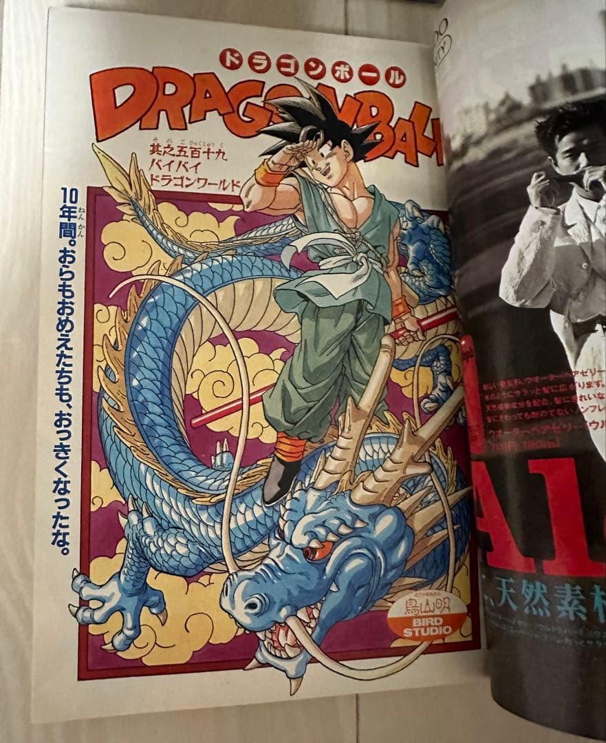 激レア雑誌 週刊少年ジャンプ 1995年25号　ドラゴンボール最終話掲載　美品