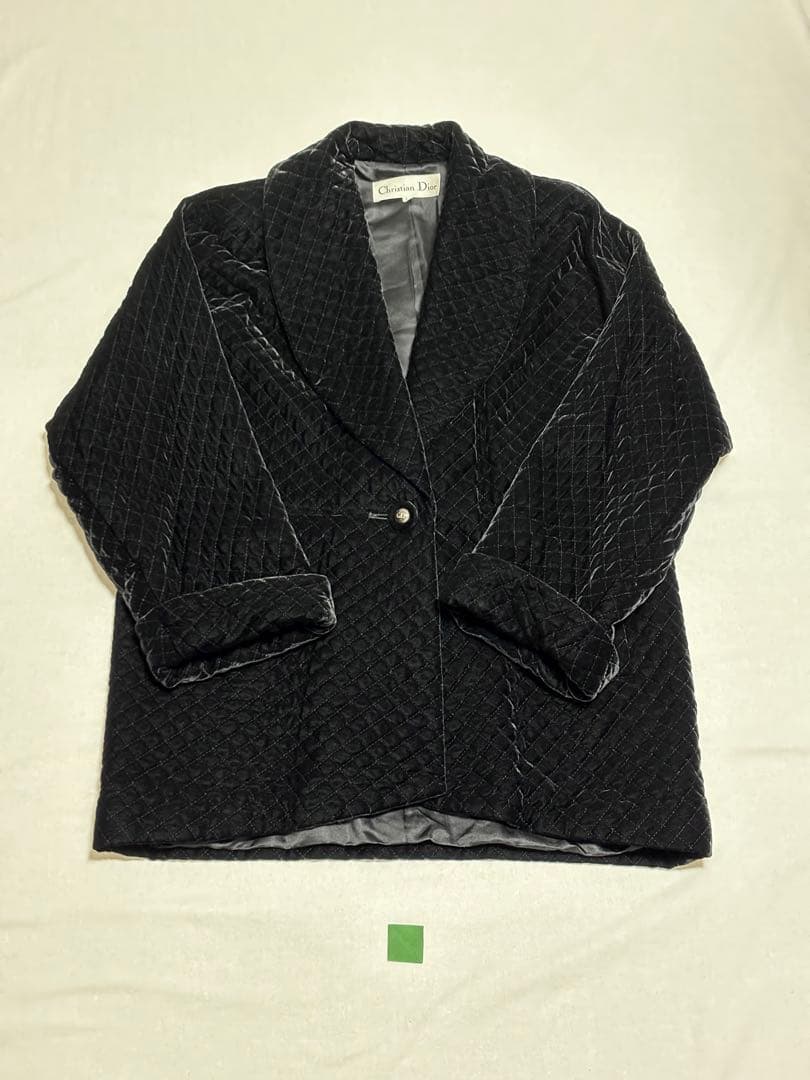 sjy　Christian Diorベルベット コート ジャケット