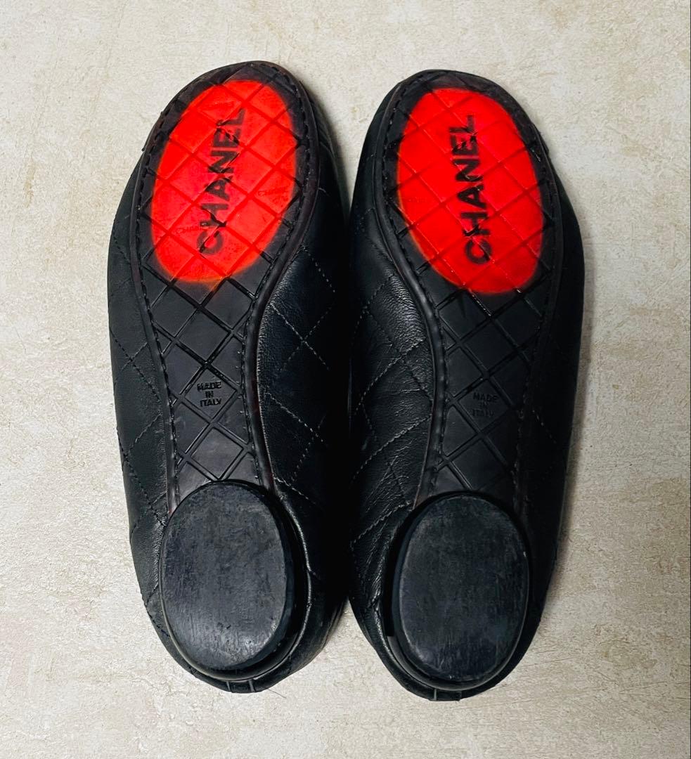 CHANEL カンボンライン　バレエシューズ　バレリーナ　39(25cm)