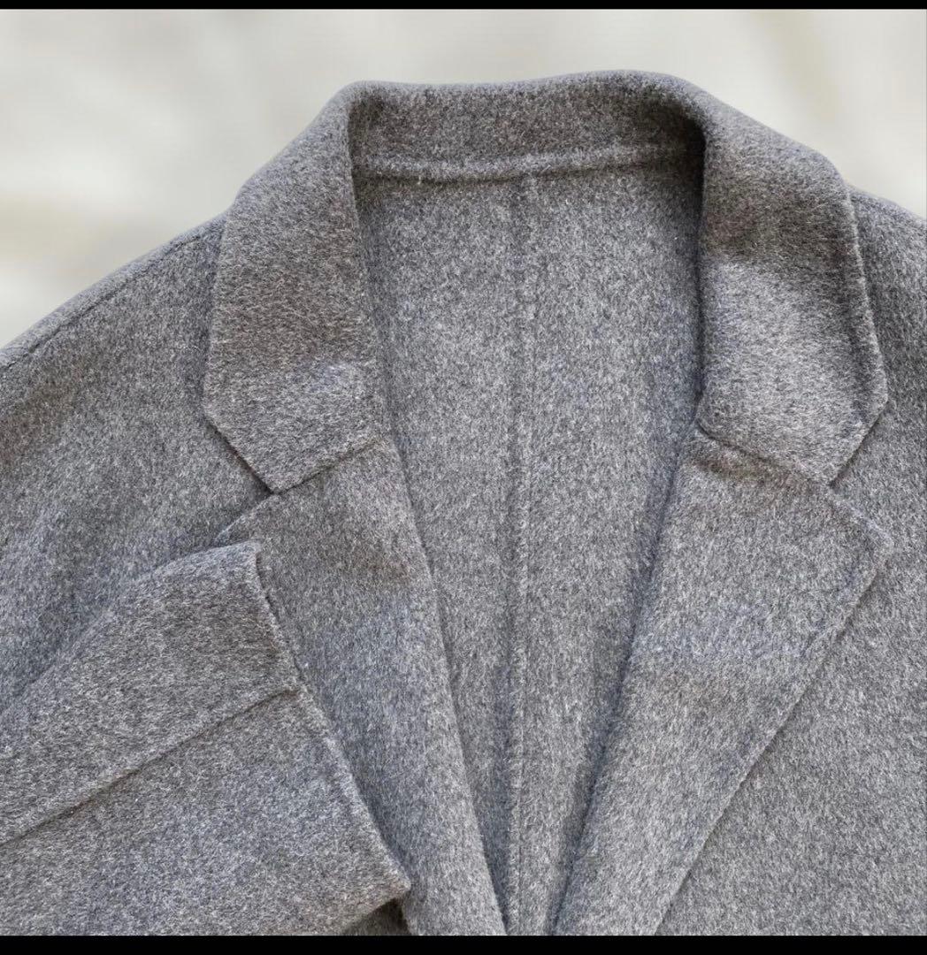 Spick and span ウールミックスリバージャケット グレー　38