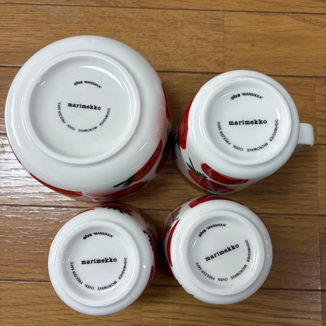 マリメッコ　marimekko マンシッカ 食器セット