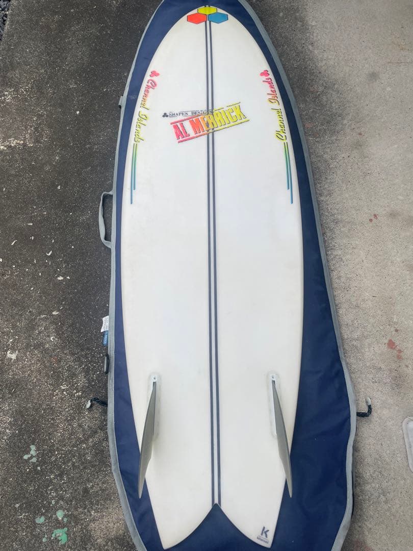 瀬永　　アルメリック FISHBEARD スパインテックサーフボード