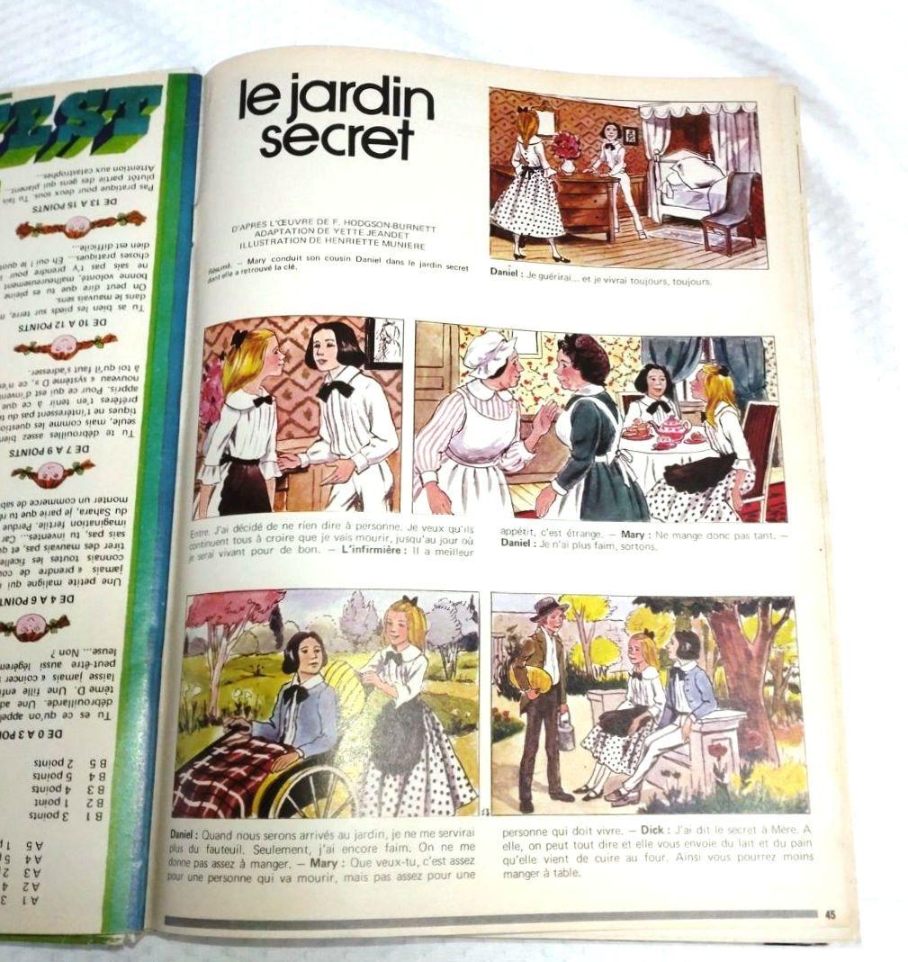 少女雑誌　洋書　古書　フランス　ジャーナル アルバム