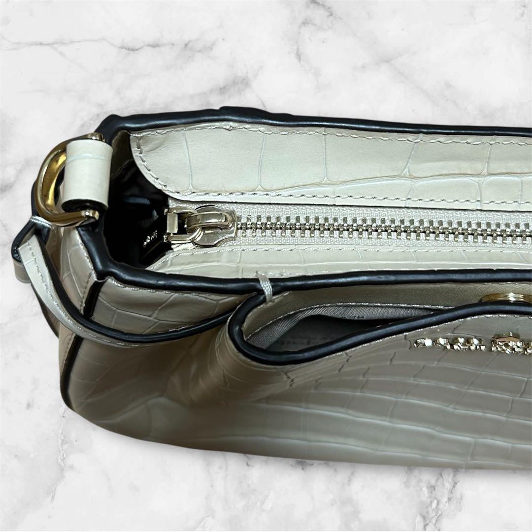 【美品】kate spade ダンプリング　ショルダーバッグ　2WAY　白