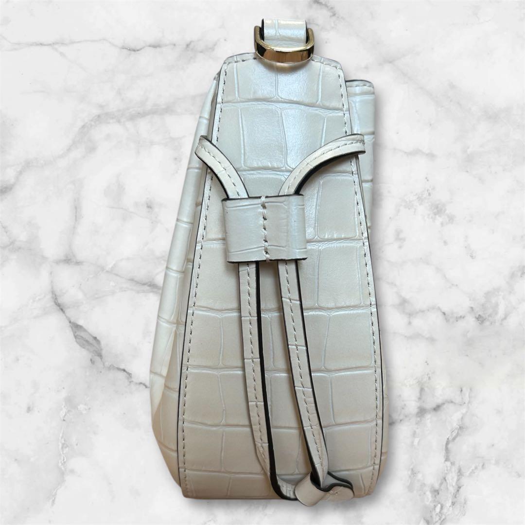 【美品】kate spade ダンプリング　ショルダーバッグ　2WAY　白