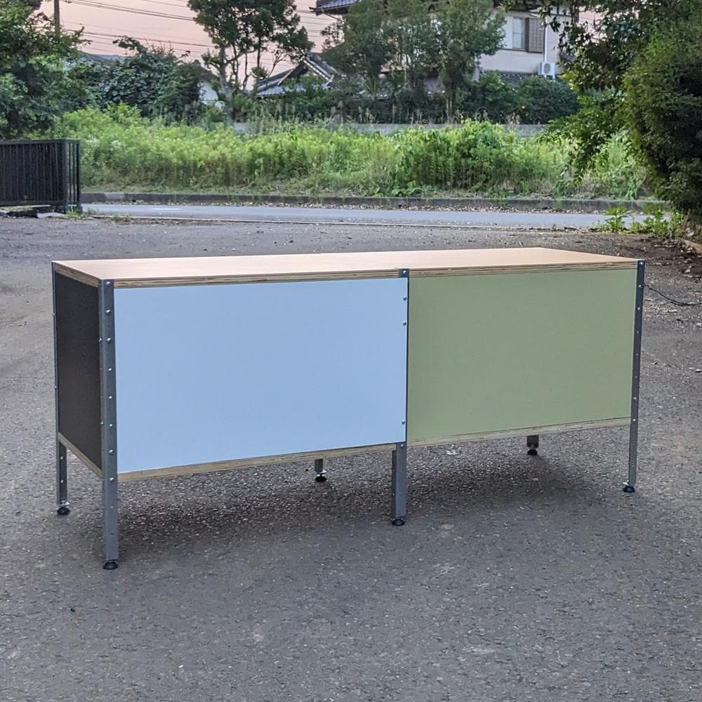 Eames イームズ ESU100 ストレージユニット シェルフ ラック タン