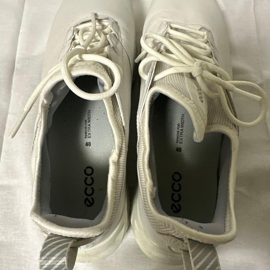 美品ECCOGolfBiomC4MenゴアテックスGore-Tex25cm