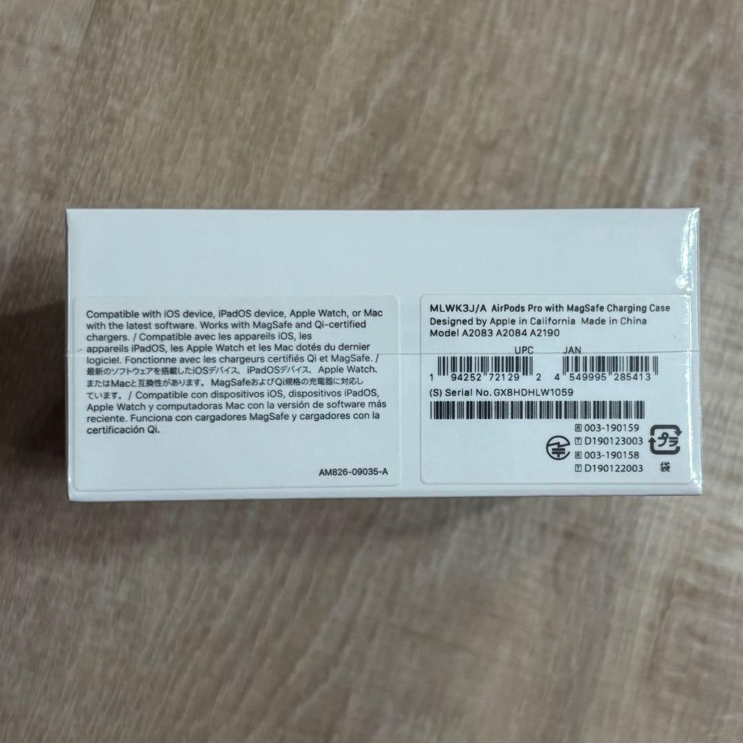 【新品未開封】AirPods Pro第1世代