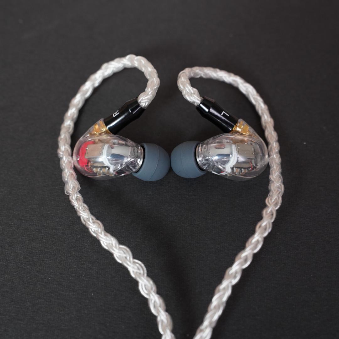 超希少!16芯 最高銀メッキOCC リケーブル mmcx/4.4mmバランス