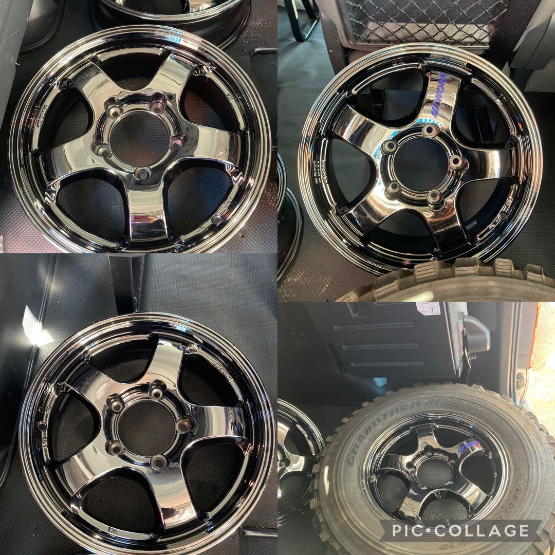 未使用品　WORK 16インチ 5.5J ホイール　タイヤ1本組み　ジムニー等