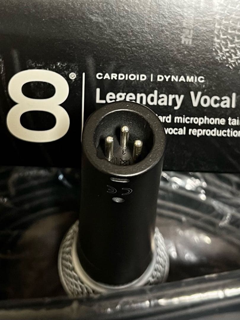 新品未使用SHURE SM58-LCE (XLRケーブル2本セット)