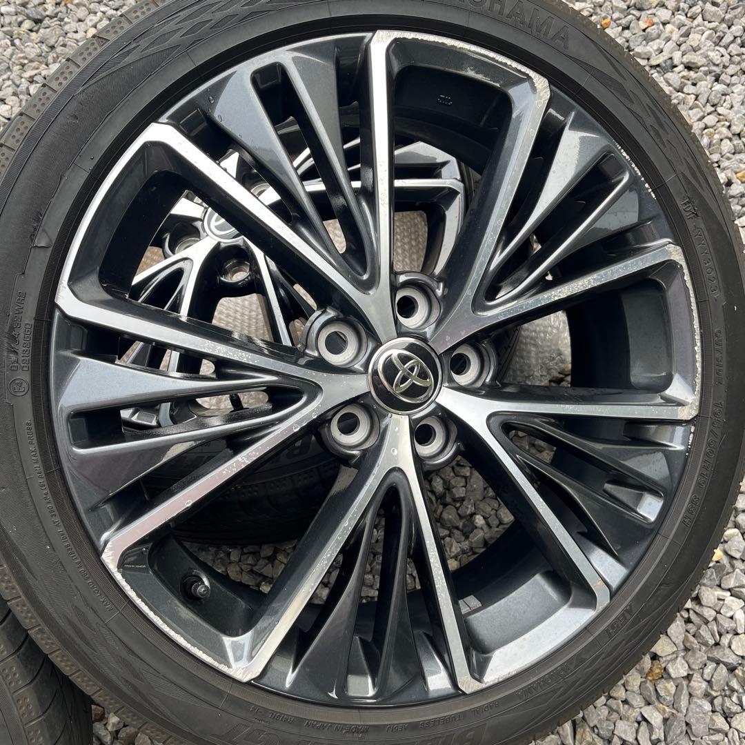 60系 プリウス 純正 ホイール タイヤセット 19インチ