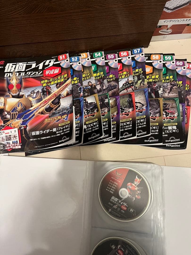 デアゴスティーニ　仮面ライダー　DVDコレクション　平成編　大量まとめセット