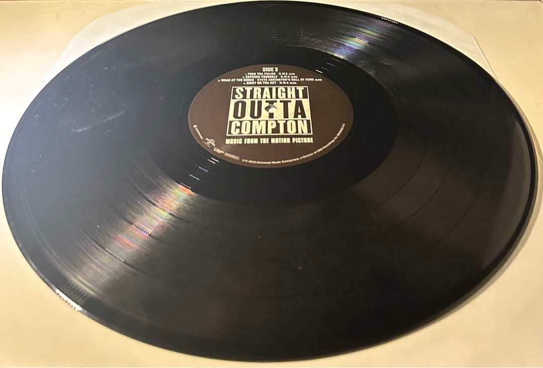 洋楽 STRAIGHT OUTTA COMPTON / SOUNDTRACK LP
