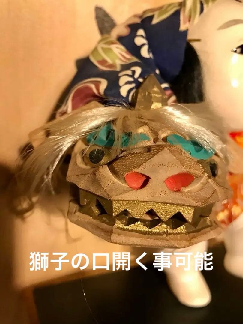 有職人形　伝統工藝人形　京人形アンティーク　正月や節句に素敵です　花街のお持ち物