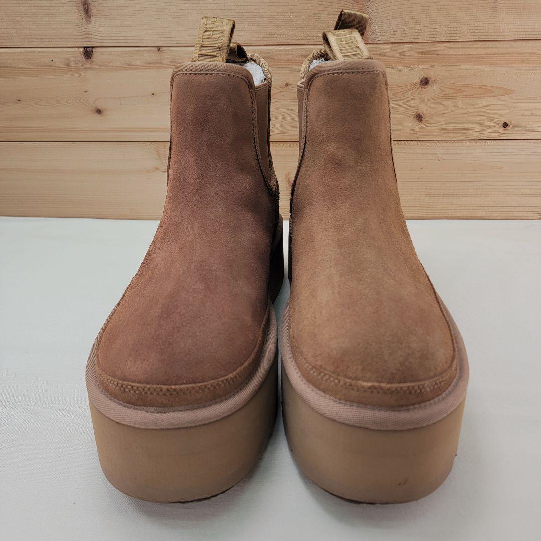 アグ ニューメル プラットフォーム チェルシー ブーツ 24cm