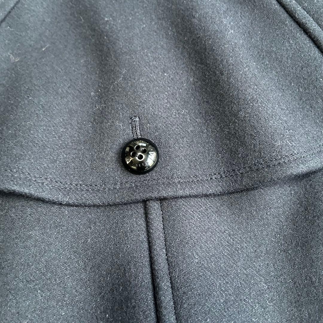 【極美品】バーバリーブルーレーベル ケープ　ポンチョ　コート ノバチェック　40