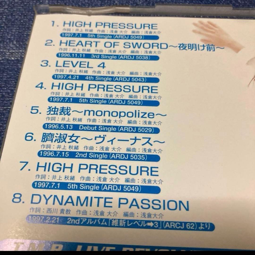 TM.レボリューションT.M.R. ベスト.1997プロモCD 非売品 西川貴教