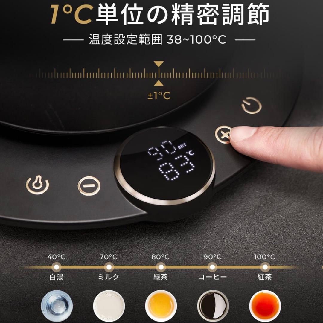 電気ケトル エペイオス ケトル コーヒーケトル ドリップケトル 0.9L