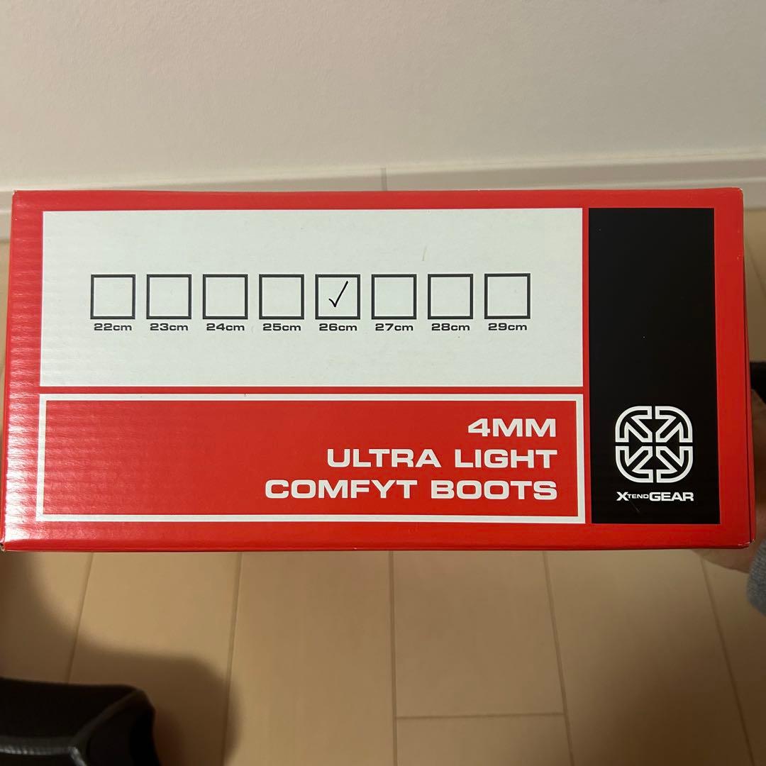ULTRA LIGHT COMFTY BOOTS 4mm サーフブーツ 26cm
