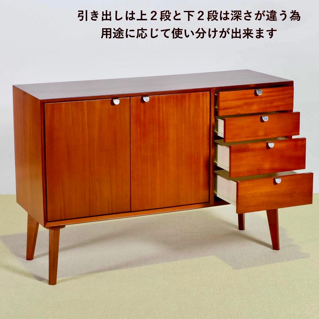 F リビングボード 北欧 スタイリッシュ キャビネット