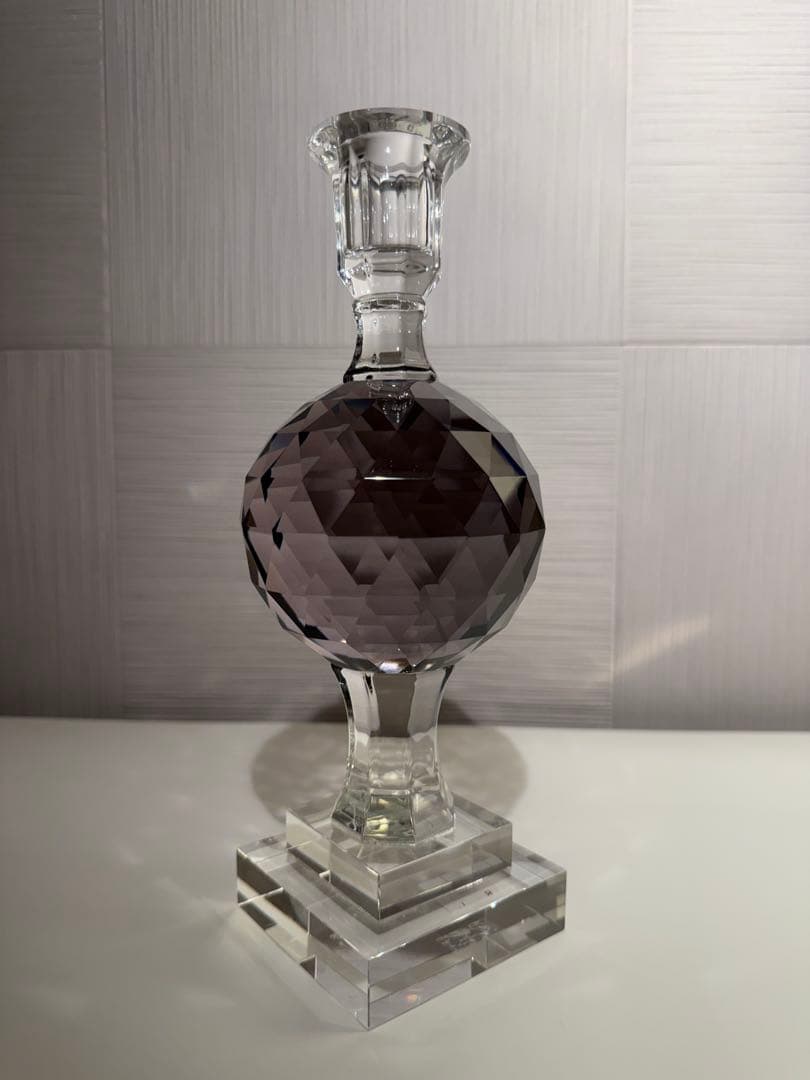 「未使用」ボーコンセプトBoconcept/ガラスキャンドルスタンド