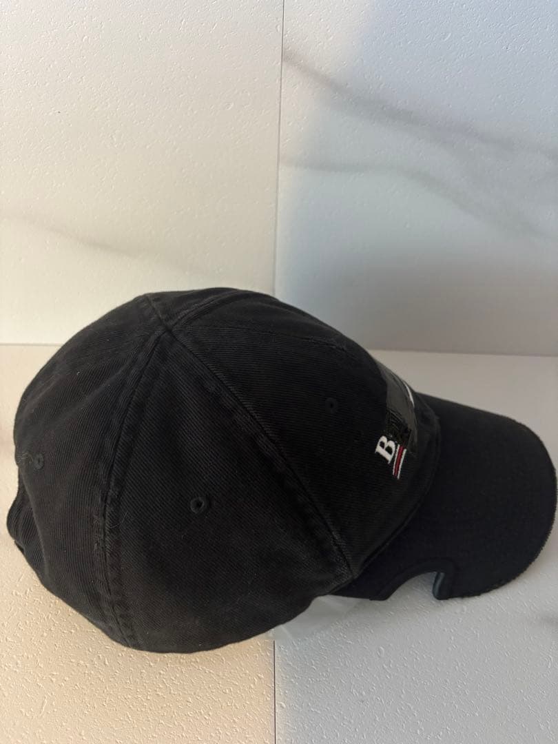 BALENCIAGA HAT GAFFER CAP テープロゴ