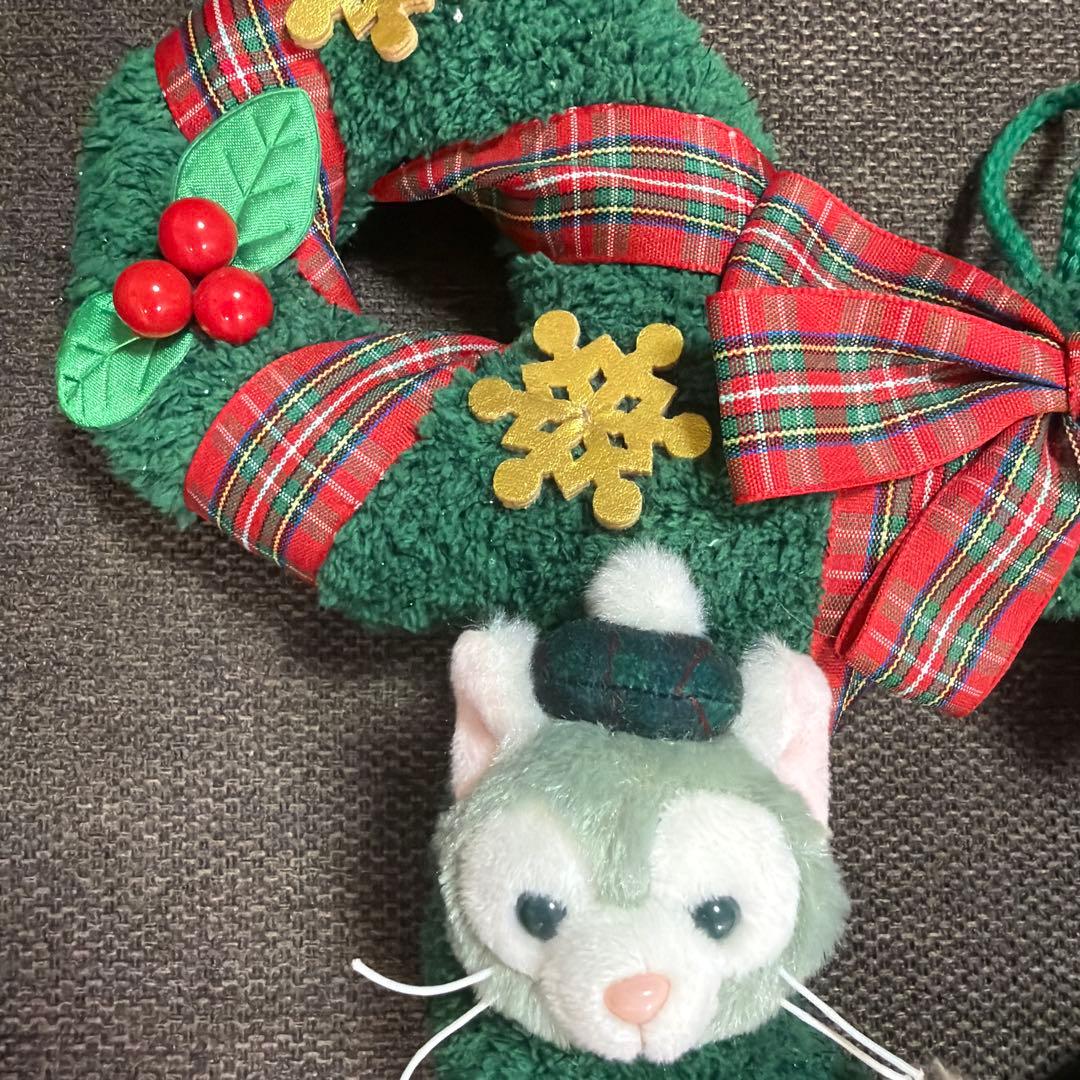 ディズニーシー　ダッフィー&フレンズ　クリスマスツリー&クリスマスリース