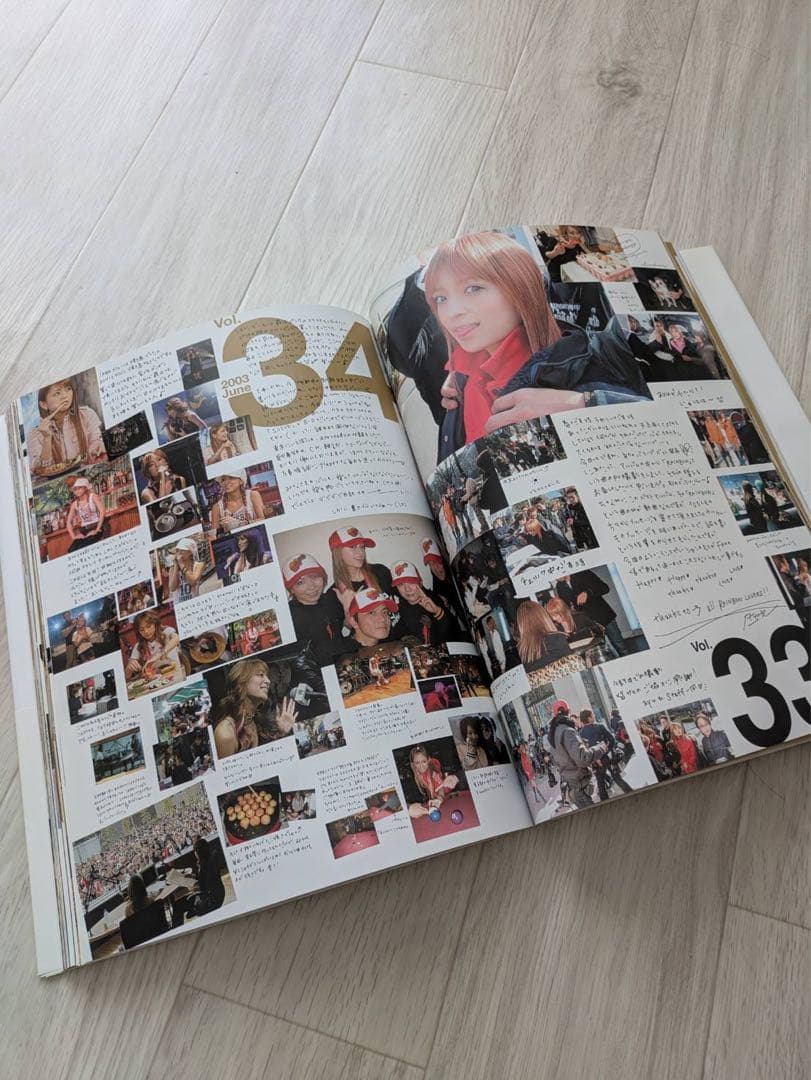 浜崎あゆみ ファンクラブ会報 グッズ 缶バッチ ポストカード 写真集 文房具