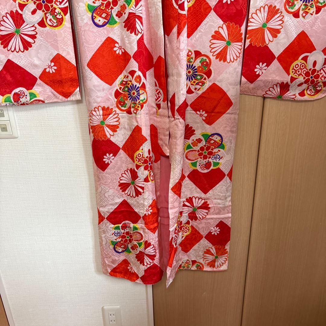 アンティーク　女の子　子供着物　七五三　アンティーク着物